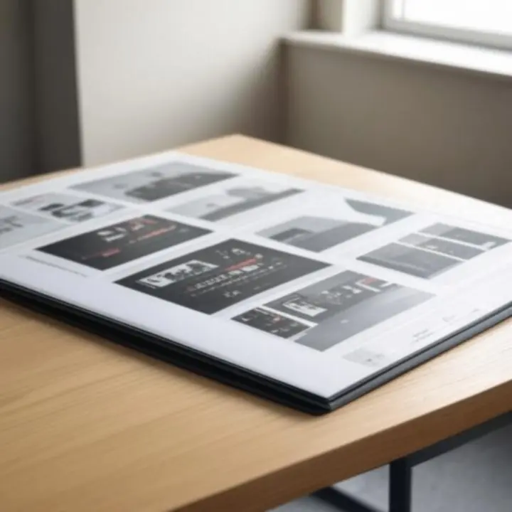 Kiválasztott designprojektek modern portfóliómegjelenítésben