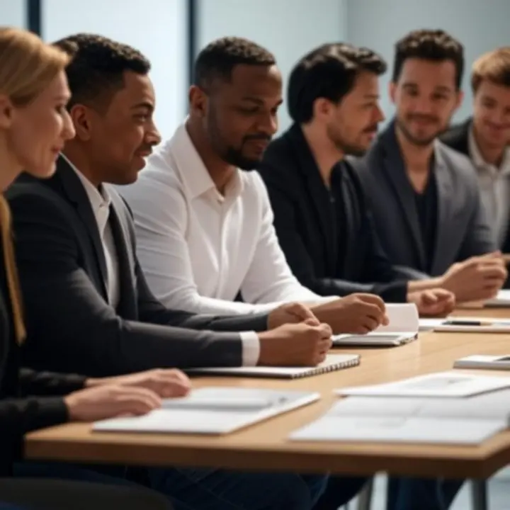 Tervezőcsapat közös megbeszélése a Danube Design Hub stúdiójában